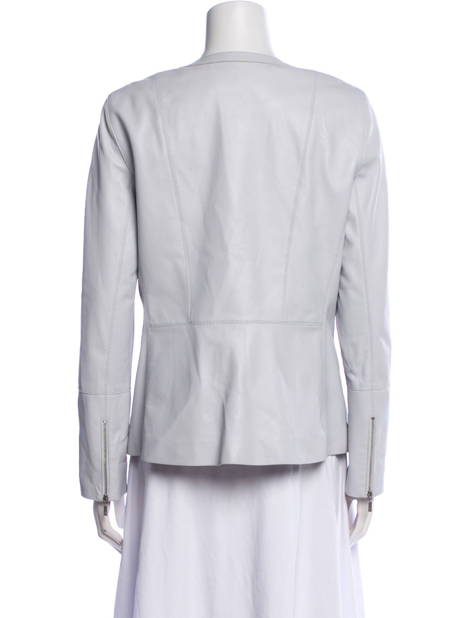 Lafayette 148 Leather Evening Jacket